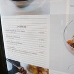 ル・ショコラ・アラン・デュカス - メニュー