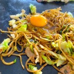 前島 - 玉子は目玉焼きではありません。こちらも直です。