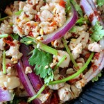 タムサン食堂 - ラープガイサップ