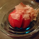 おばんざい菜の花 - お出汁トマト(500円)