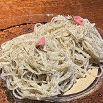 手打ち蕎麦 三乗 - 桜切り