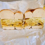 マルイチベーグル - エブリシング＋パンプキン豆さつまいも＋オニオン＋レタス