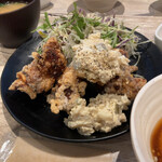 Mame to mochi - タルタルソースが軽いのでペロリと完食しました。