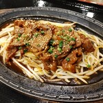 新千歳空港温泉 お食事処 - ジンギスカン(1200円)