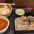 中村麺兵衛 - 料理写真:単品カツ丼820円、肉そば880円