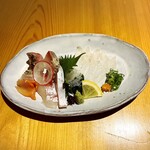 いざかや しん - 割鮮 本日盛り合わせです(o^^o)