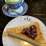 珈琲屋 らんぷ - 料理写真:抹茶オーレ
モーニング