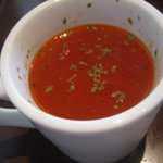 DIVA - セットのスープはミネストローネ