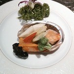 全聚徳 銀座店 - 新鮮な海の幸