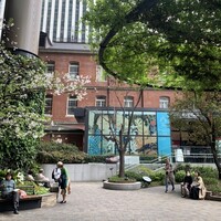 青菜 丸の内ブリックスクエア店 - ブリックスクエア1階のテラス