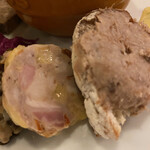 ビストロ デ トロワ - 名前忘れた…自家製ソーセージとリエット