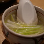 牛たん炭焼き 利久 - テールスープ