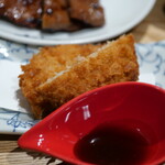牛たん炭焼き 利久 - メンチカツ