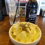 串カツの中村屋 - 黒ホッピーセット&お通し