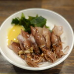 串カツの中村屋 - ホタルイカの酢味噌添え