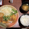 焼肉まるしま - チキンおろしカツ定食