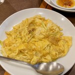 南粤美食 - 黄ニラと貝柱のたまご炒め