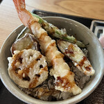 饂飩店よこやま - ミニ天丼