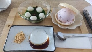 カフェ コモ - 春の甘味プレート