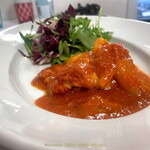 ガストロノミア ヨシ - 鶏肉トマトソース