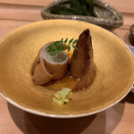 鮨 匠海 - 子持ちヤリイカ(青森県八戸)