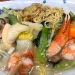 広味坊 - 【塩・海鮮五目あんかけ焼きそば】1,850円（込）