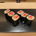 鮨 みずかみ  - 追加・鉄火巻