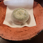 美山荘 - よもぎ餅