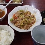 大衆飯店 五九 - 肉南蛮炒め定食￥500