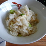 日本料理 鎌倉山倶楽部 - 枝豆とお揚げさんが沢山。。