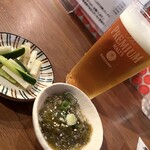 焼売スタンドしじみ - 生ビール