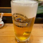 すし処 米泉 - ビール