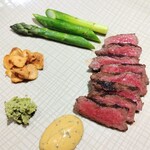 La Saison Nishiyama - ・黒毛和牛ランプのグリエ