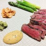 La Saison Nishiyama - ・黒毛和牛ランプのグリエ