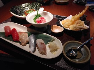 h Sushi Tofuro - 生本鮪入り鮨セット