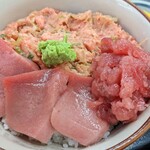 竹家食堂 - 【2023/4】二色丼アップ