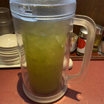 丸源ラーメン - 緑茶