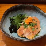 魚真 - あん肝ポン酢680円