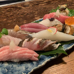 守源旅館 - にぎり盛り合わせ