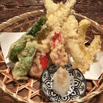 守源旅館 - 季節野菜の天ぷら