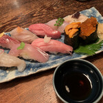 守源旅館 - にぎり盛り合わせ