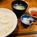 Taikou - ランチの定食はお得です。