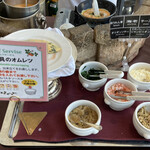 レストラン セリーナ(ホテル日航新潟) - その場でオムレツ作成