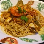 貴族の森　上田総本店 - 海の幸トマトスパゲティー