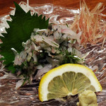 船頭寿司 - エツの刺身