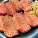 焼肉 かのや - 厚切り上タン塩