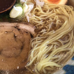 支那そば やまいち - 麺アップ