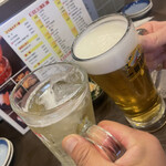 すしいち 大阪駅前第4ビル店 - 生ビール　&ハイボール　でカンパーイ！