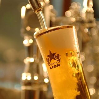 The ultimate drink [Lion draft beer! ] Enjoy the difference in taste!