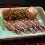 西玉水 - ホタルイカしゃぶしゃぶ